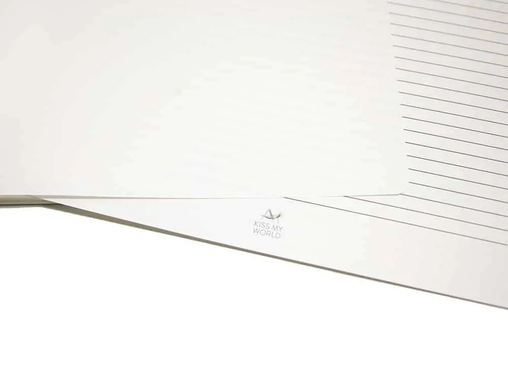 Schulheft A4 – Natur- und Graspapier – Bild 4