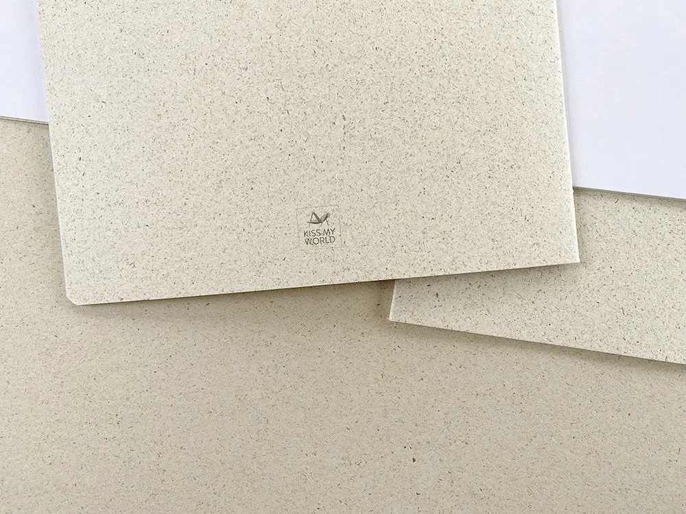 Papier à la Carte Graspapier Epochenheft Hochformat