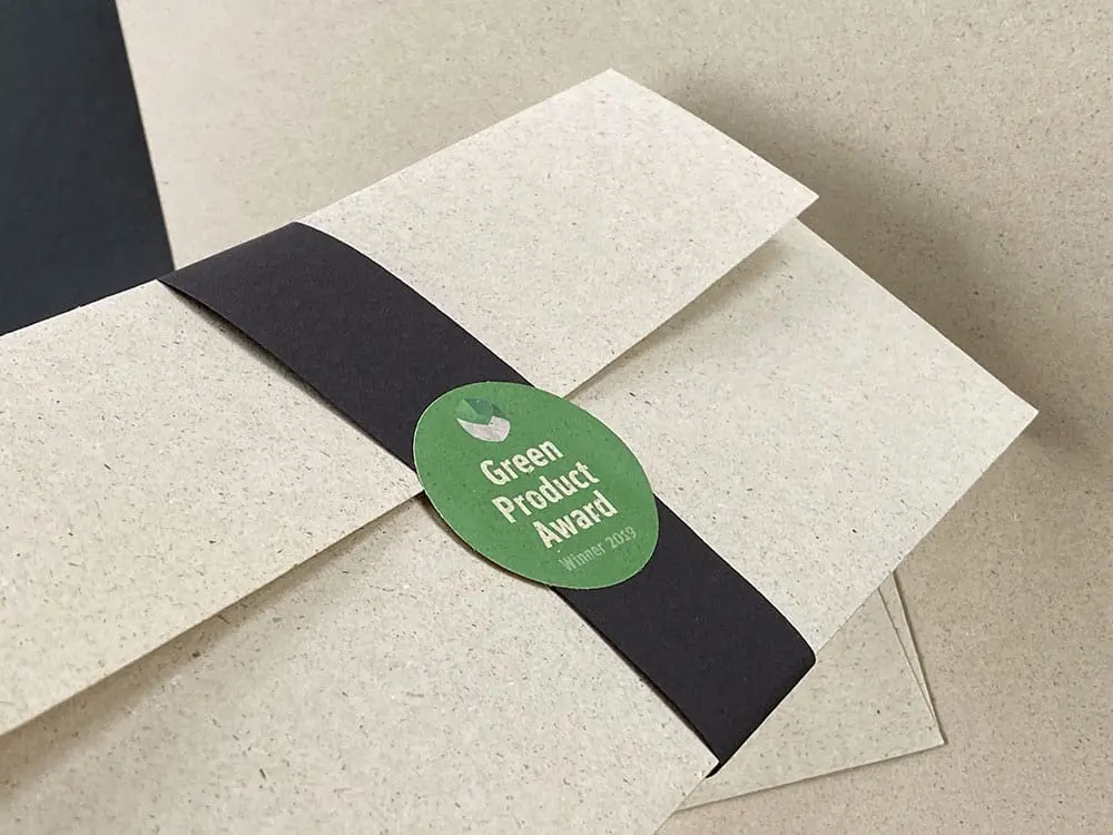 Stilvolle Briefe mit dem Briefpapier-Set aus Graspapier von Papier à la Carte.