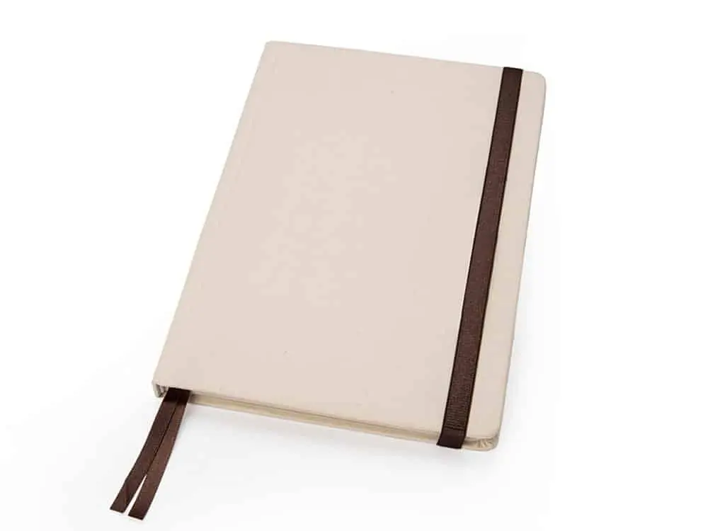 Papier à la Carte, Calima, Notizbuch, A5, Zuckerrohrpapier, geschlossen, mit Band und Lesezeichen