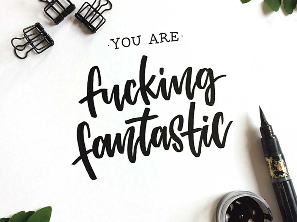 Workshop – Handlettering trifft Nachhaltigkeit – Bild 9