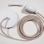 Deckenanschluss (mit Baldachin und Kabelkürzer)