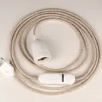 Wandanschluss (mit Dimmer und Flachstecker)