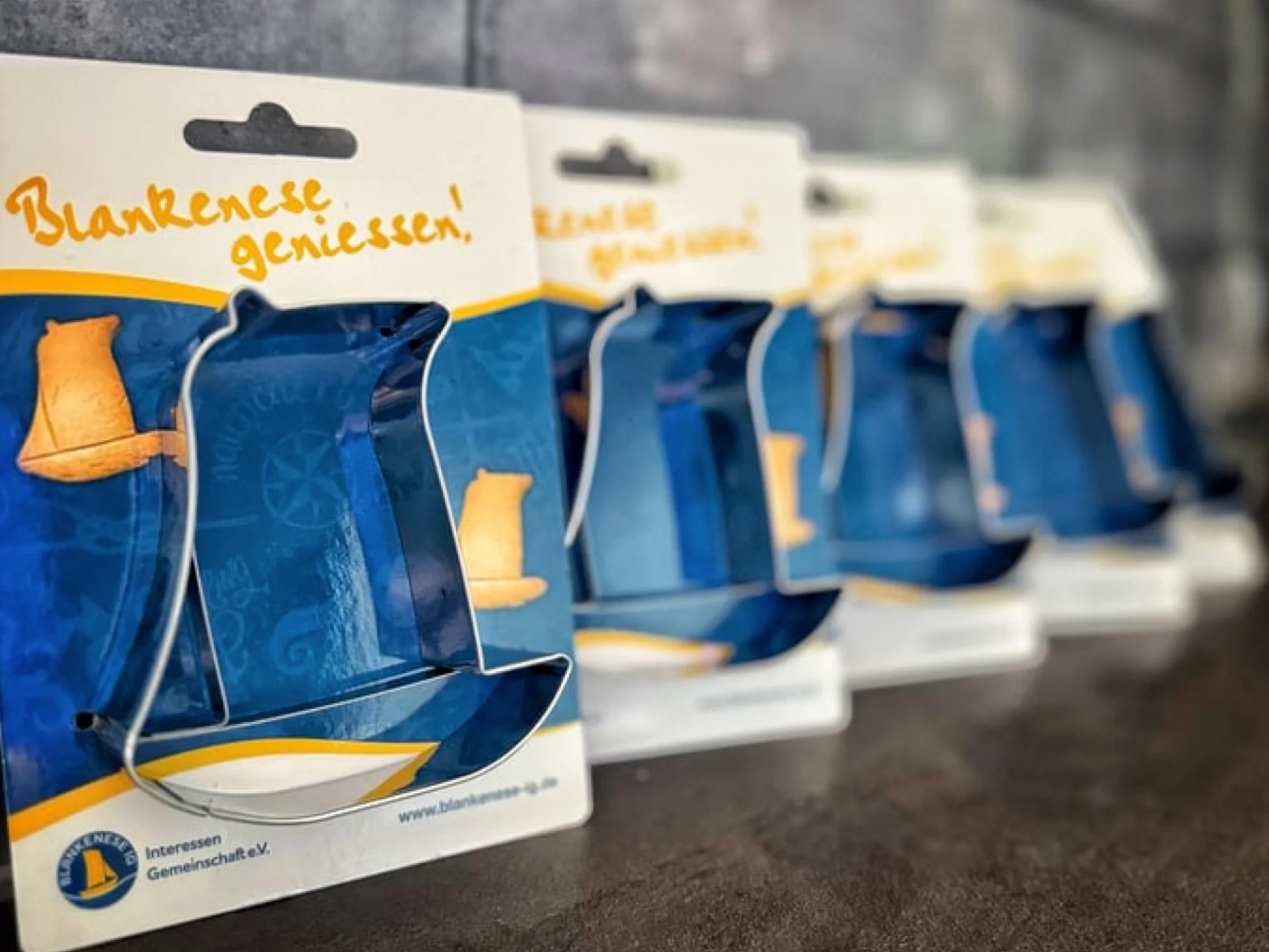 Pfahlewer Ausstechform als maritimes Geschenk aus Blankenese