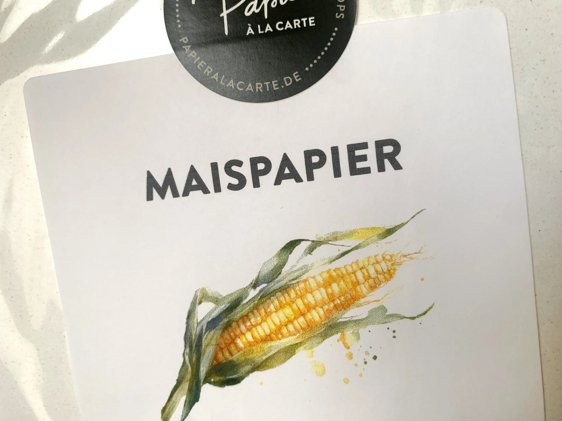 Wandkalender 2027 A1 – 200 g/m² italienisches Maispapier mit echten Pflanzenfasern